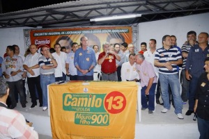 Ciro Gomes comandou o encontro de lideranças em Maracanaú